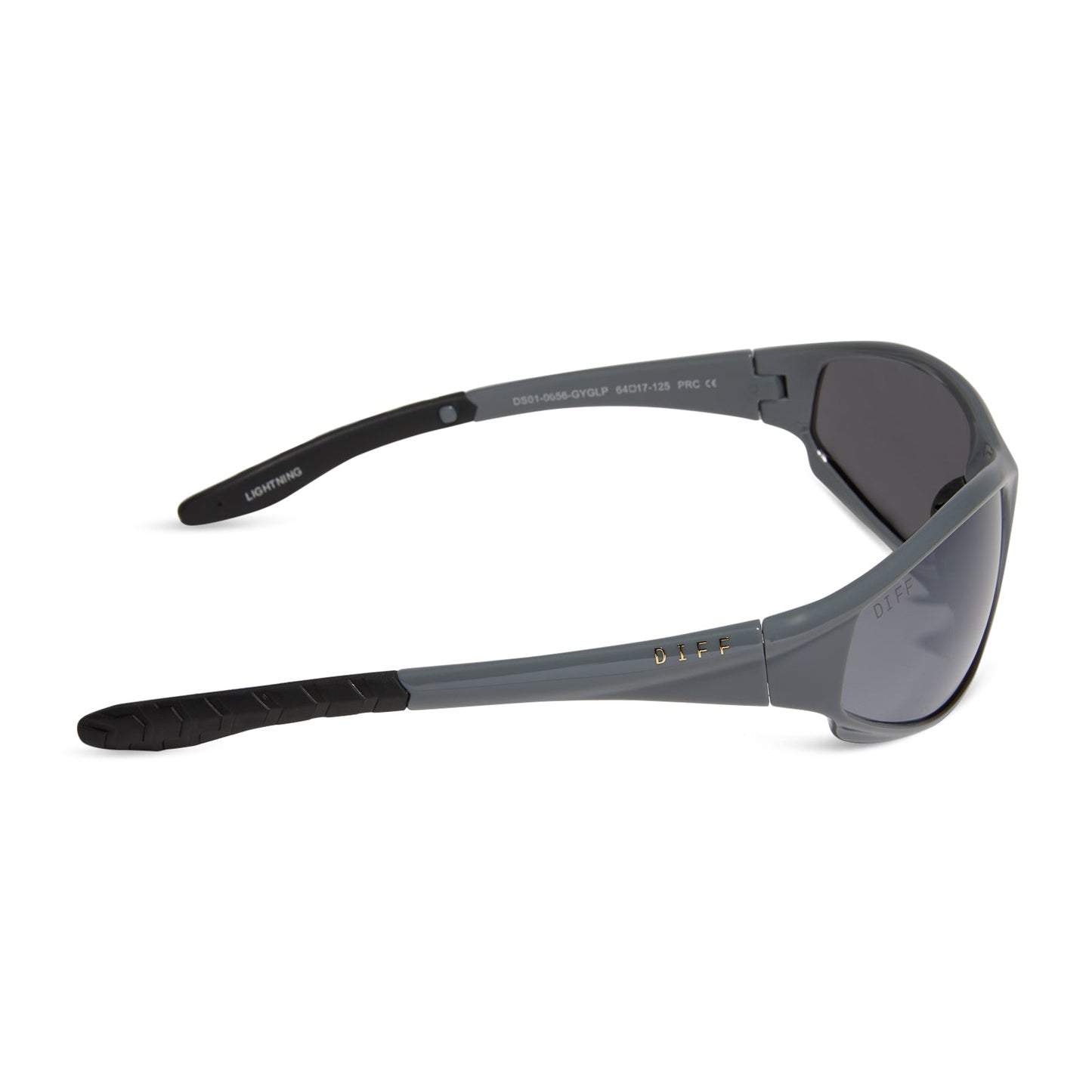 LIGHTNING - SLATE GREY + GREY W/ SILVER FLASH + POLARIZED SUNGLASSES