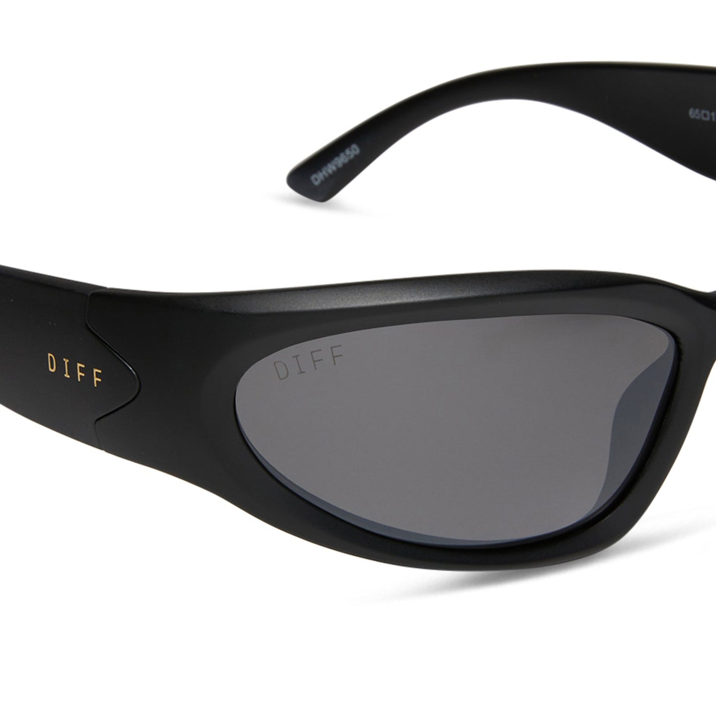 SIDE OUT - MATTE BLACK + GREY W/ SILVER FLASH + POLARIZED SUNGLASSES