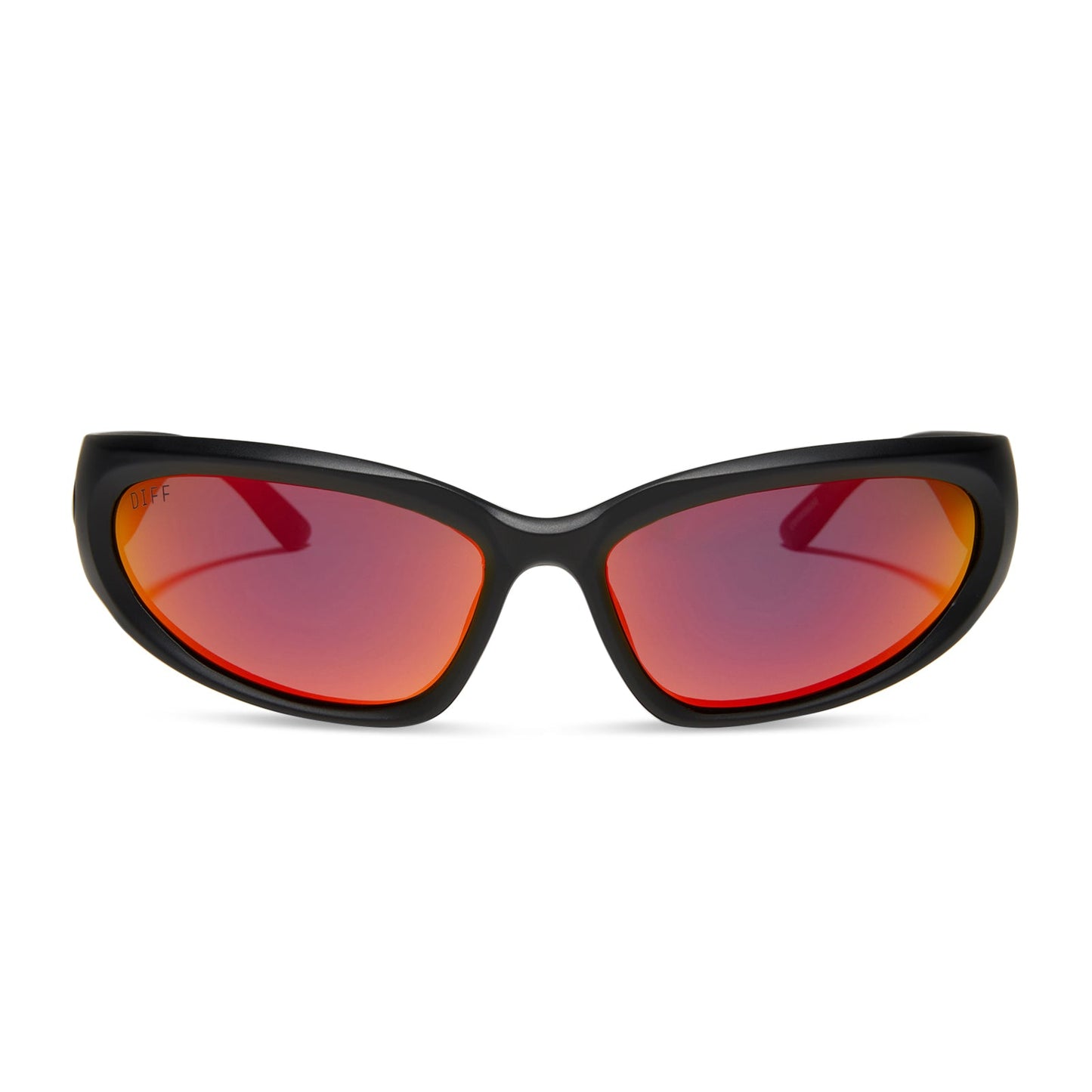 SIDE OUT - MATTE BLACK + SUNSET MIRROR + POLARIZED SUNGLASSES