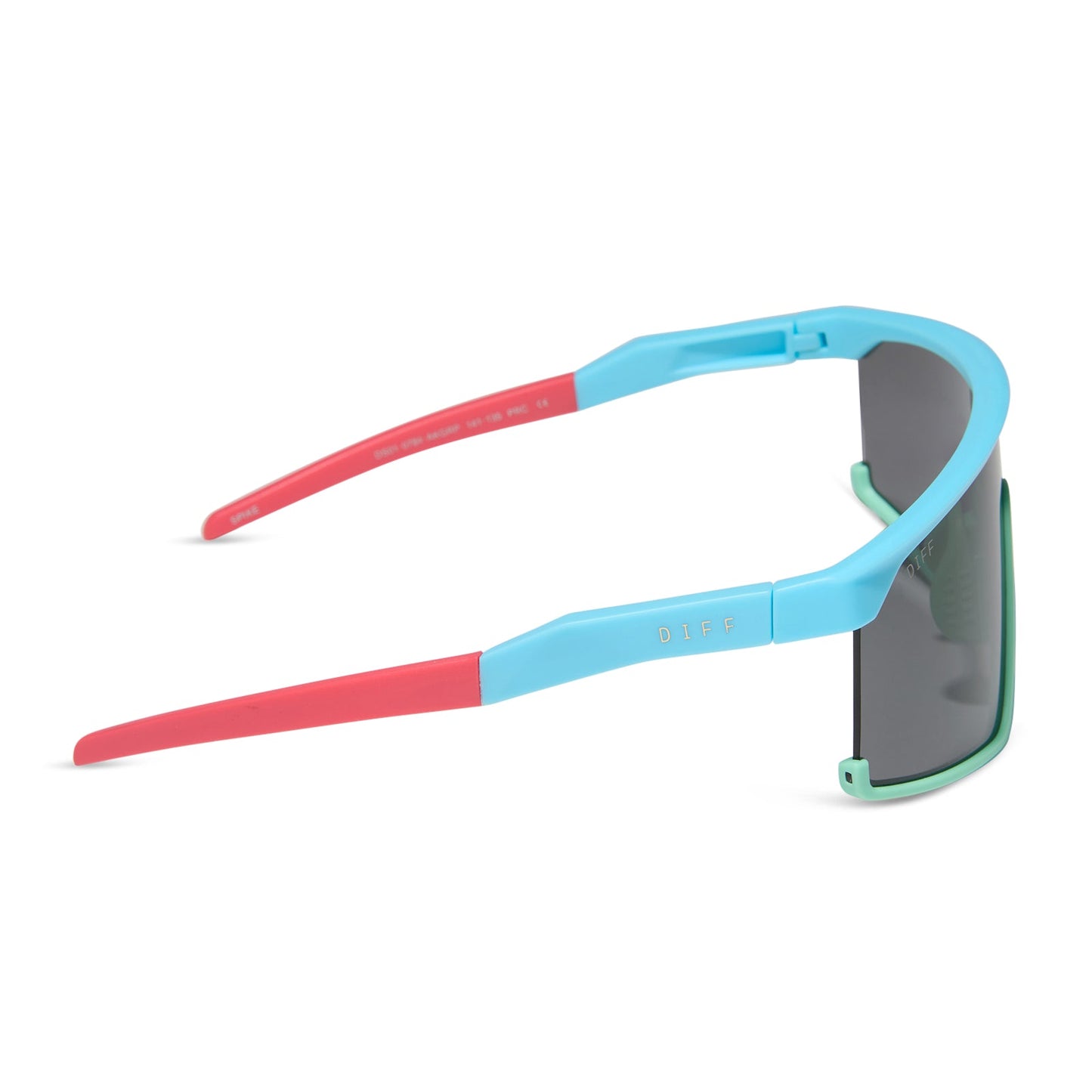 SPIKE - AQUA + BLUE GREEN + CORAL + GREY + POLARIZED SUNGLASSES