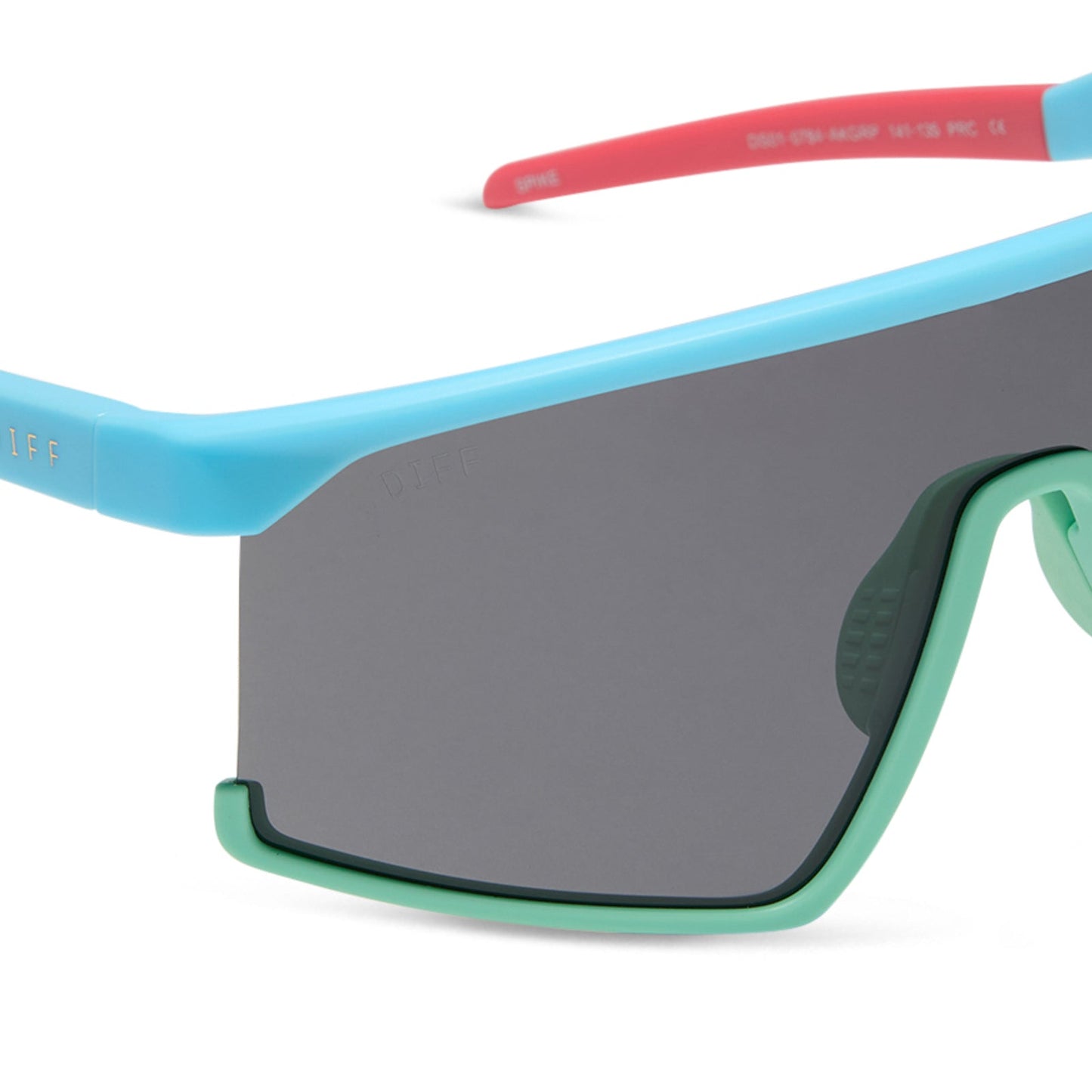 SPIKE - AQUA + BLUE GREEN + CORAL + GREY + POLARIZED SUNGLASSES