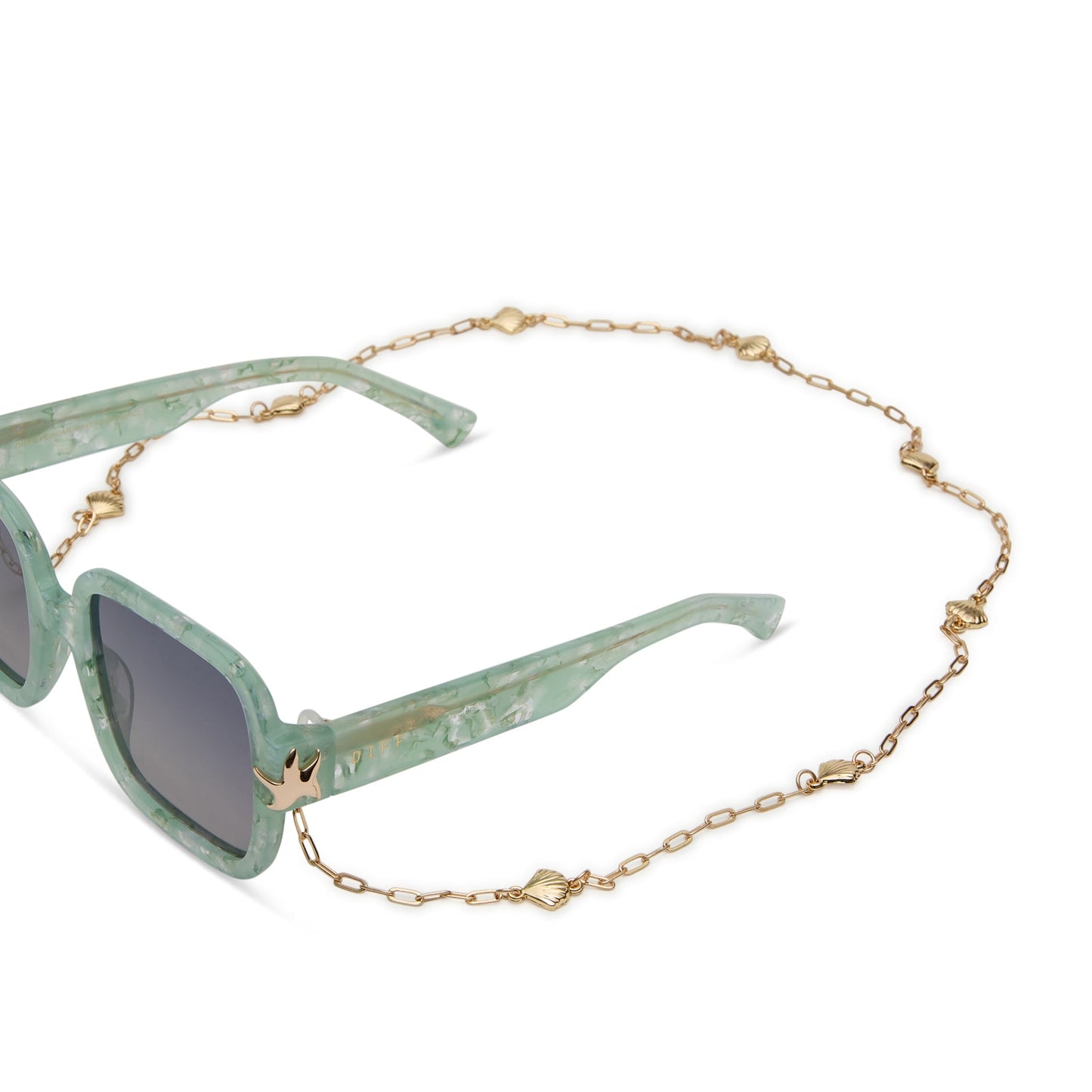 DISNEY PRINCESS - ARIEL + GREEN PEARL + LAVENDER GRADIENT + POLARIZED SUNGLASSES