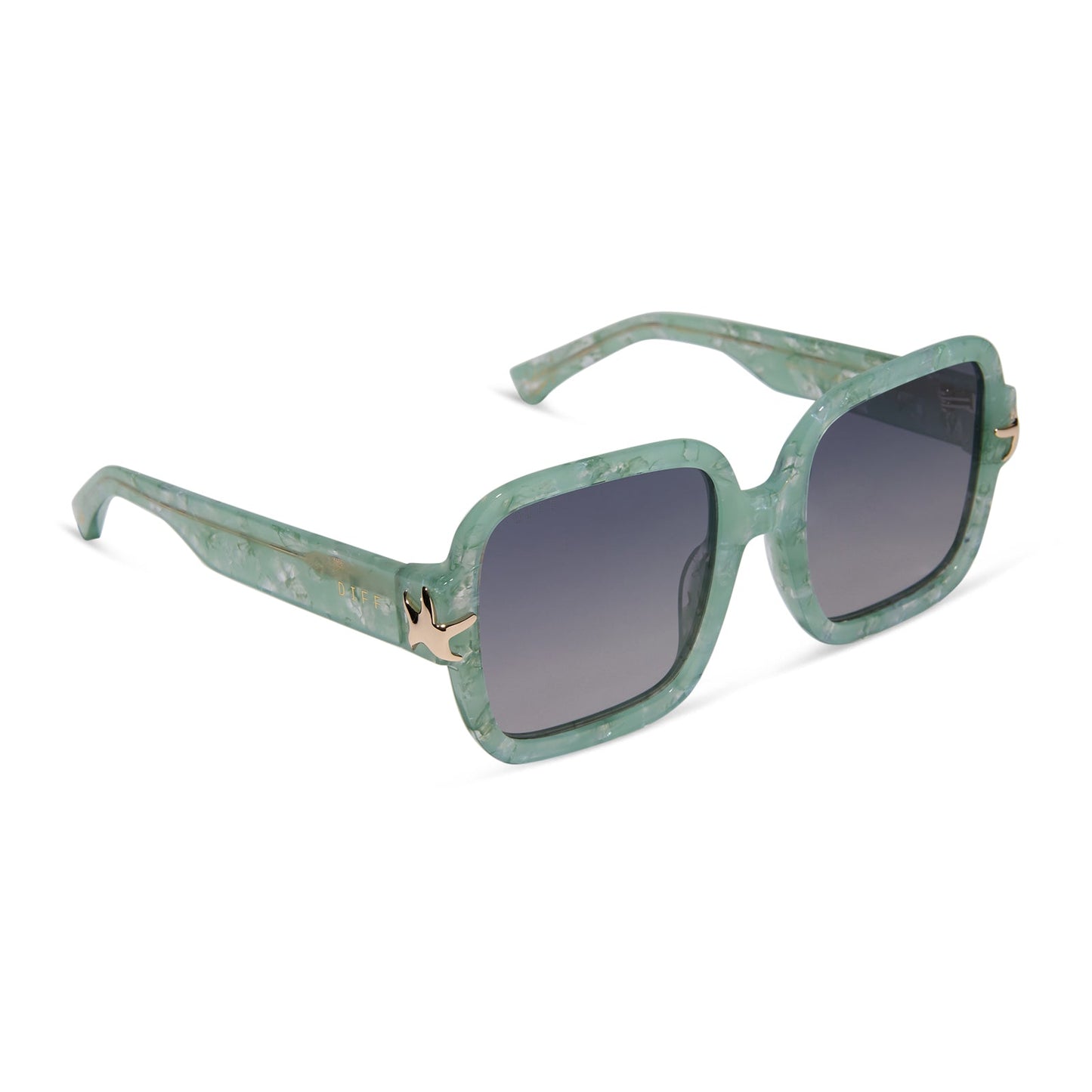 DISNEY PRINCESS - ARIEL + GREEN PEARL + LAVENDER GRADIENT + POLARIZED SUNGLASSES