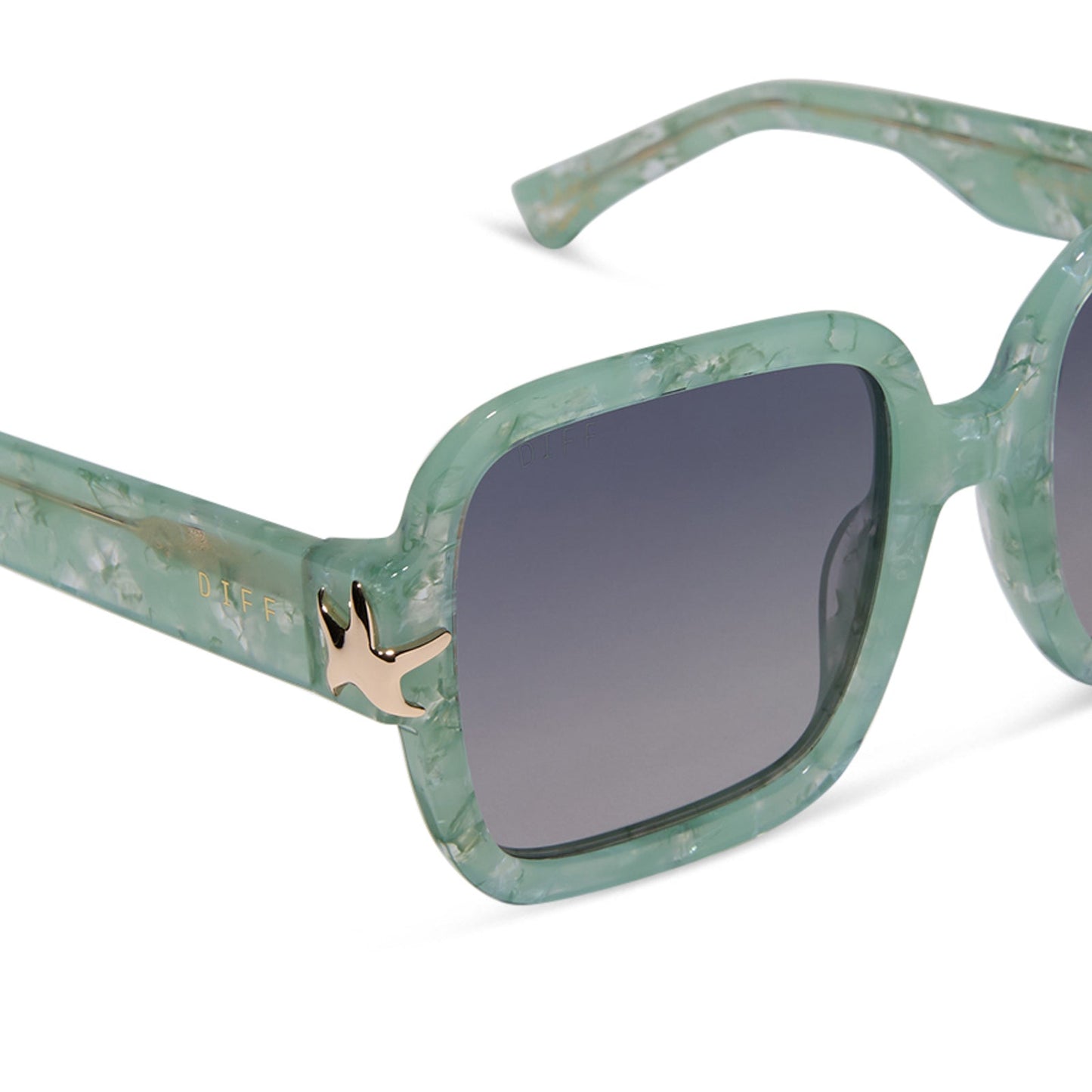 DISNEY PRINCESS - ARIEL + GREEN PEARL + LAVENDER GRADIENT + POLARIZED SUNGLASSES