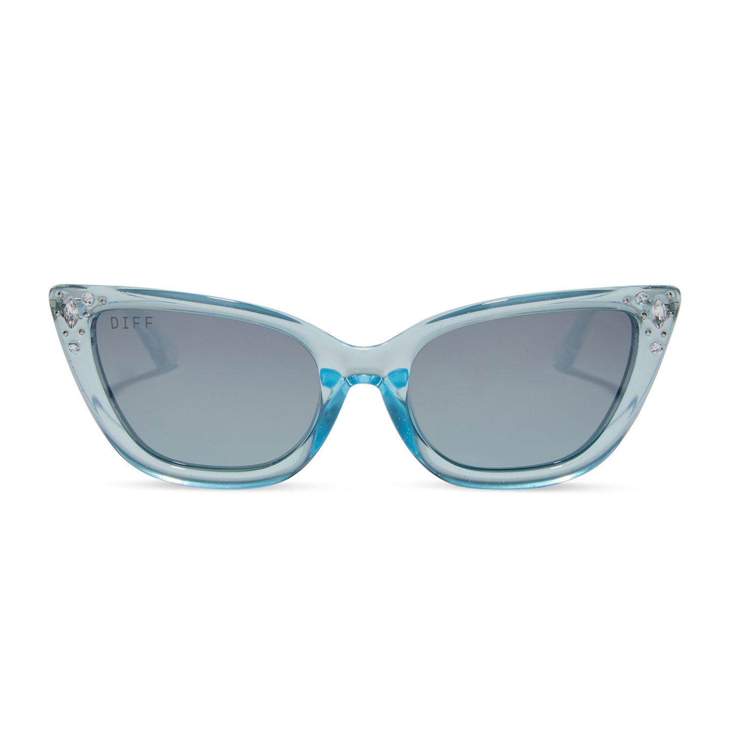 DISNEY PRINCESS YOUTH - CINDERELLA + YOUTH + BLUE CRYSTAL GLITTER + BLUE DUST GRADIENT + POLARIZED SUNGLASSES