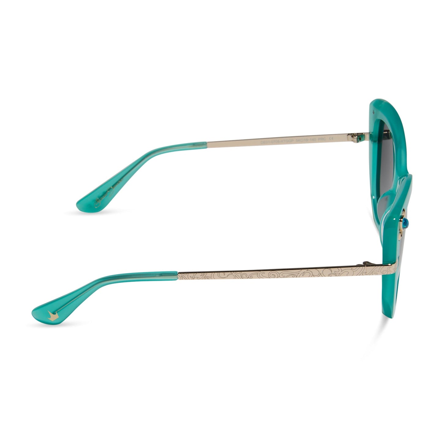 DISNEY PRINCESS - JASMINE + TEAL + GREY GRADIENT + POLARIZED SUNGLASSES