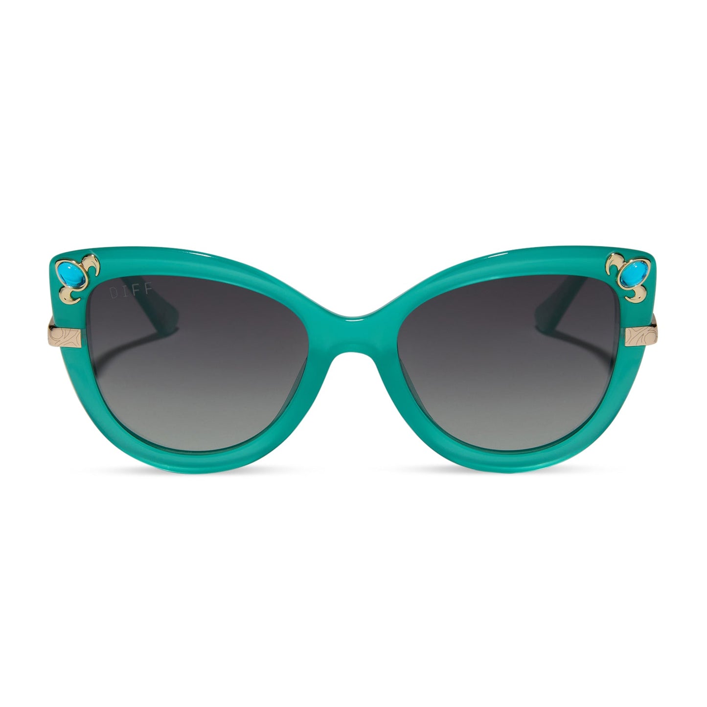 DISNEY PRINCESS YOUTH - JASMINE + YOUTH + TEAL + GREY GRADIENT + POLARIZED SUNGLASSES