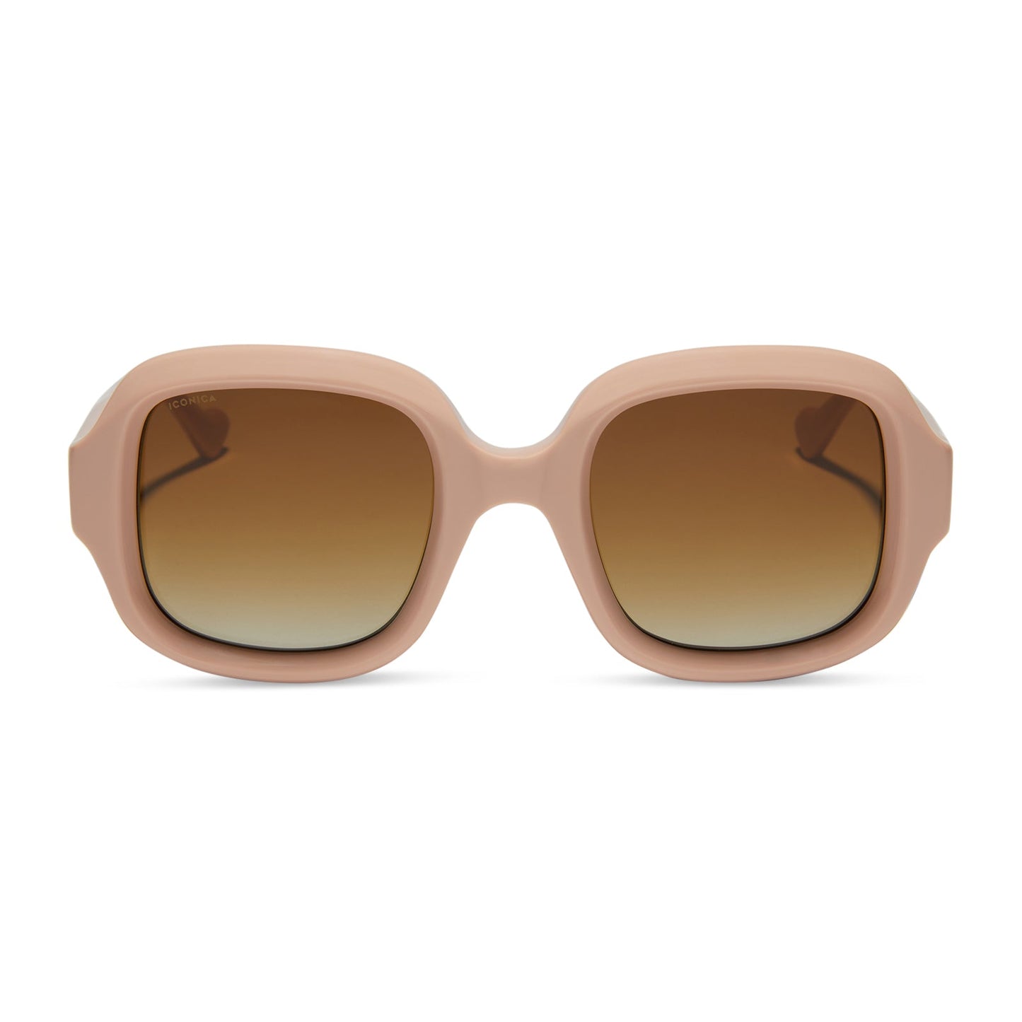 GISELE - NUDE + BROWN GRADIENT + POLARIZED SUNGLASSES