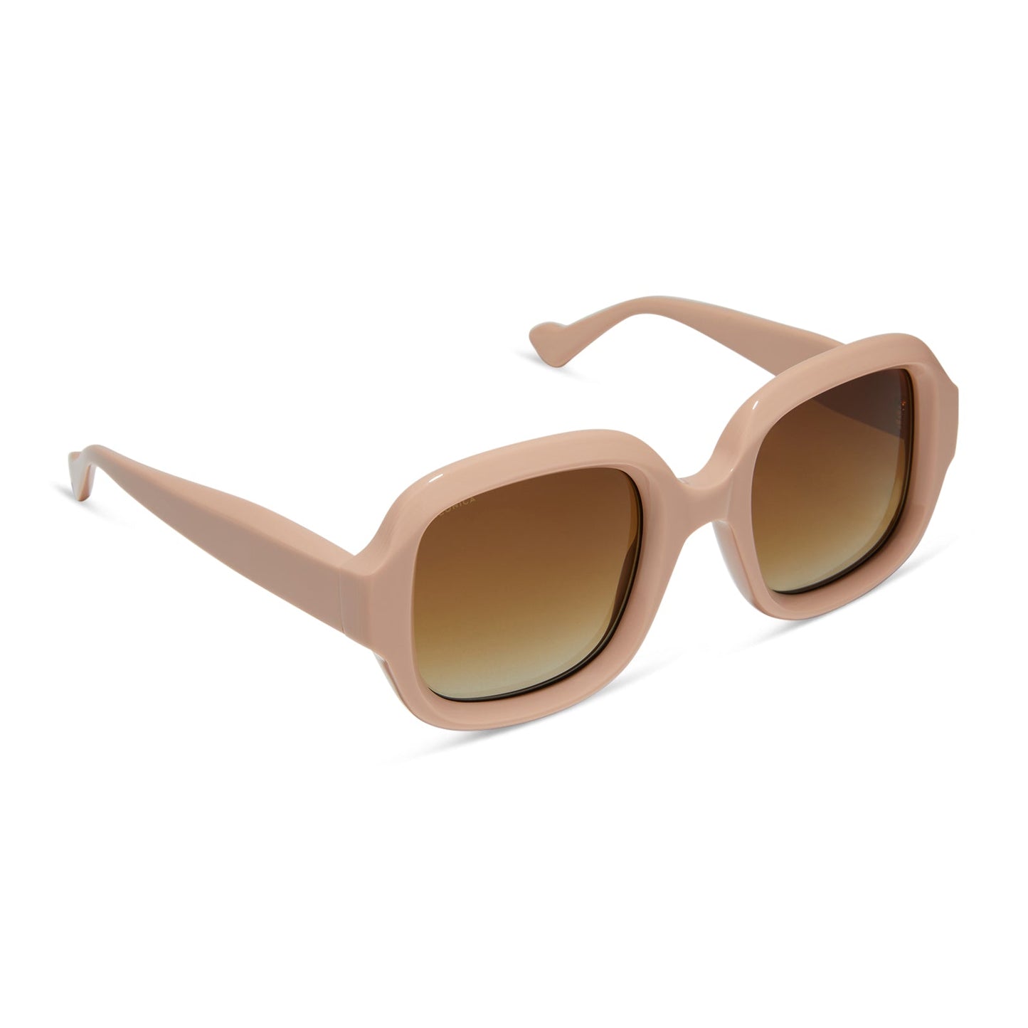 GISELE - NUDE + BROWN GRADIENT + POLARIZED SUNGLASSES