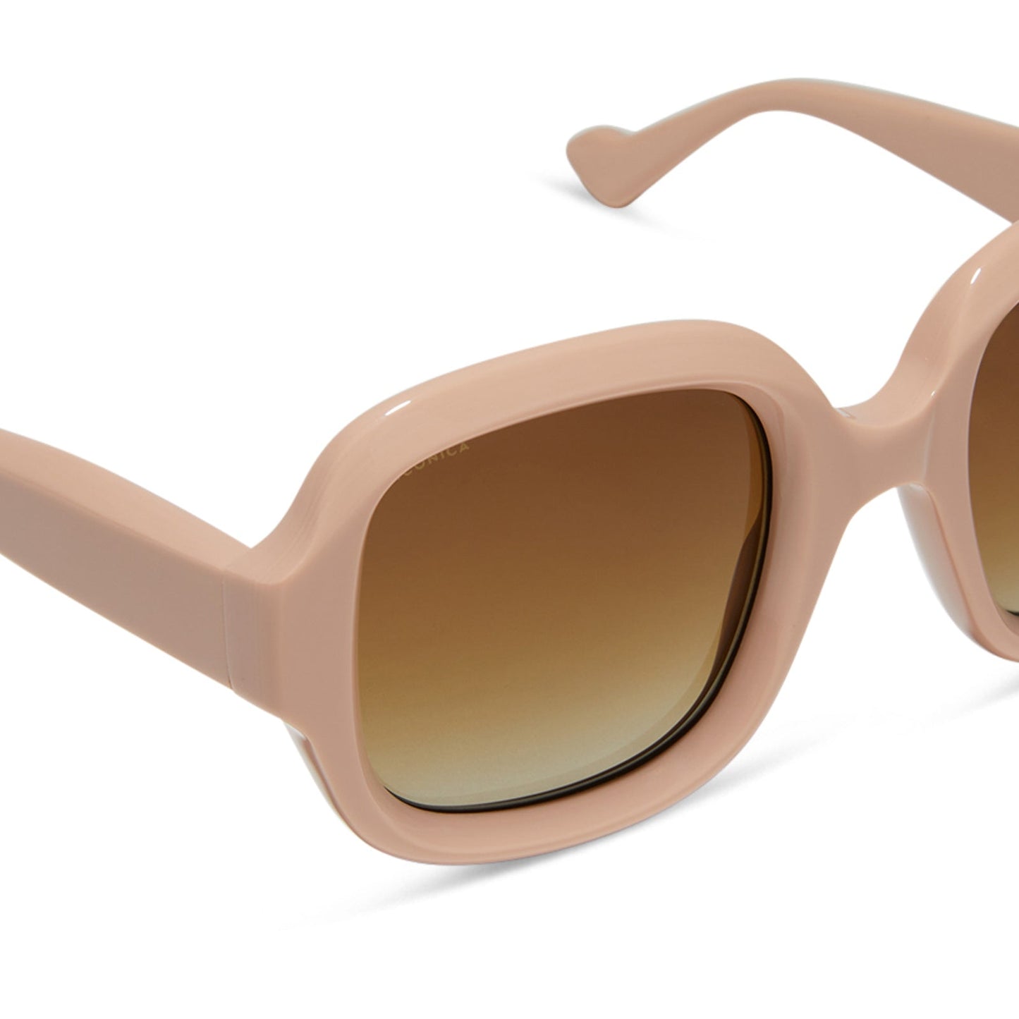 GISELE - NUDE + BROWN GRADIENT + POLARIZED SUNGLASSES