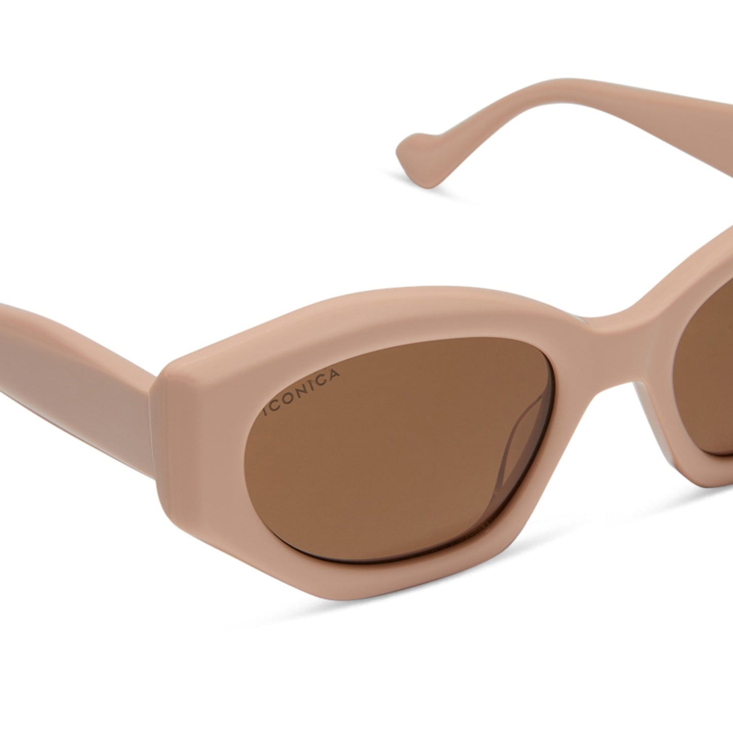 MARGOT - NUDE + BROWN GRADIENT + POLARIZED SUNGLASSES