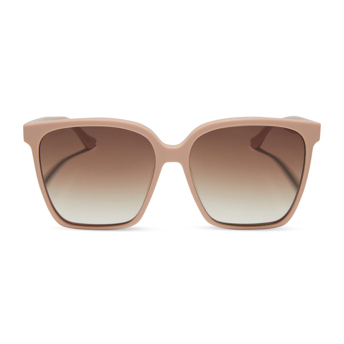 NAOMI - NUDE + BROWN GRADIENT + POLARIZED SUNGLASSES