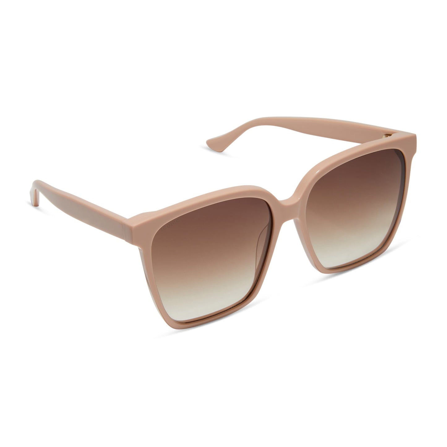 NAOMI - NUDE + BROWN GRADIENT + POLARIZED SUNGLASSES