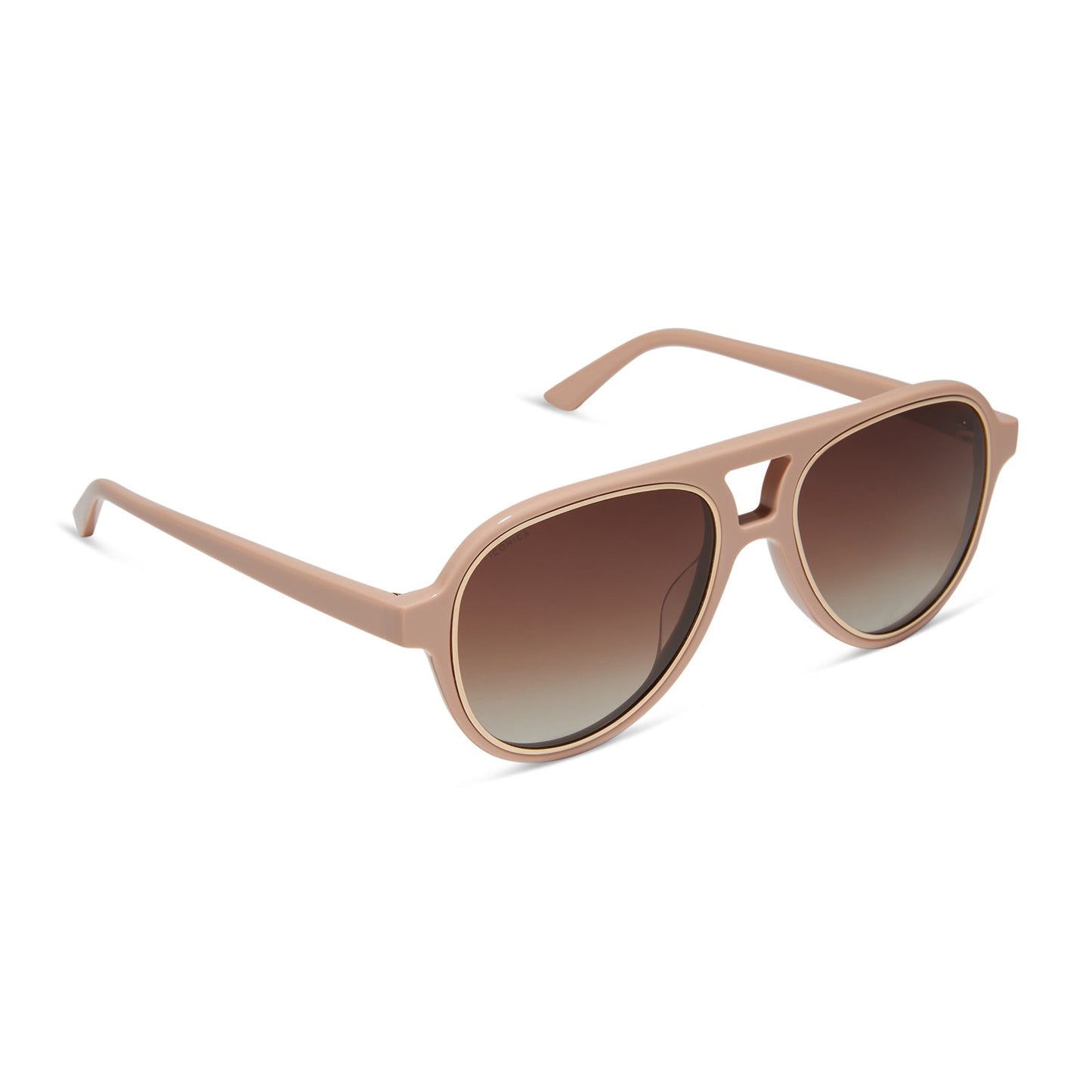 PIA - NUDE + BROWN GRADIENT + POLARIZED SUNGLASSES