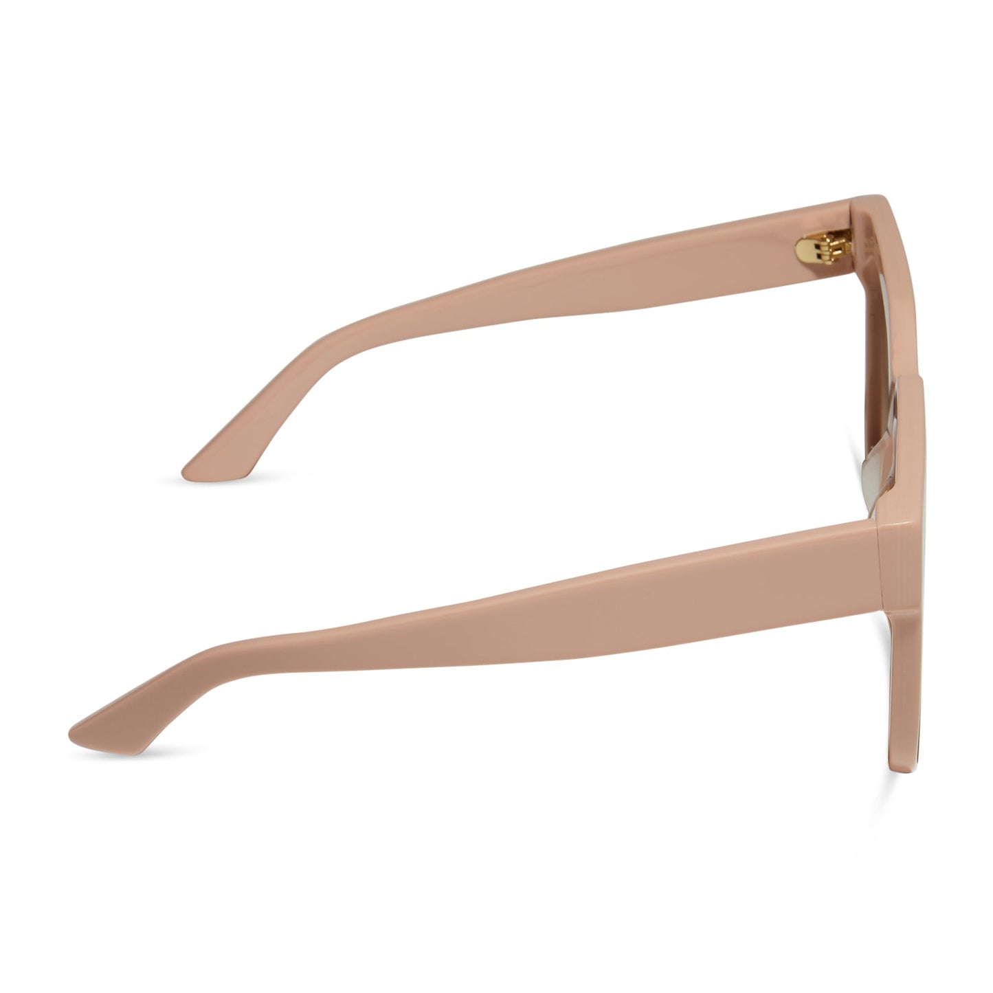 THEA - NUDE + BROWN GRADIENT SUNGLASSES