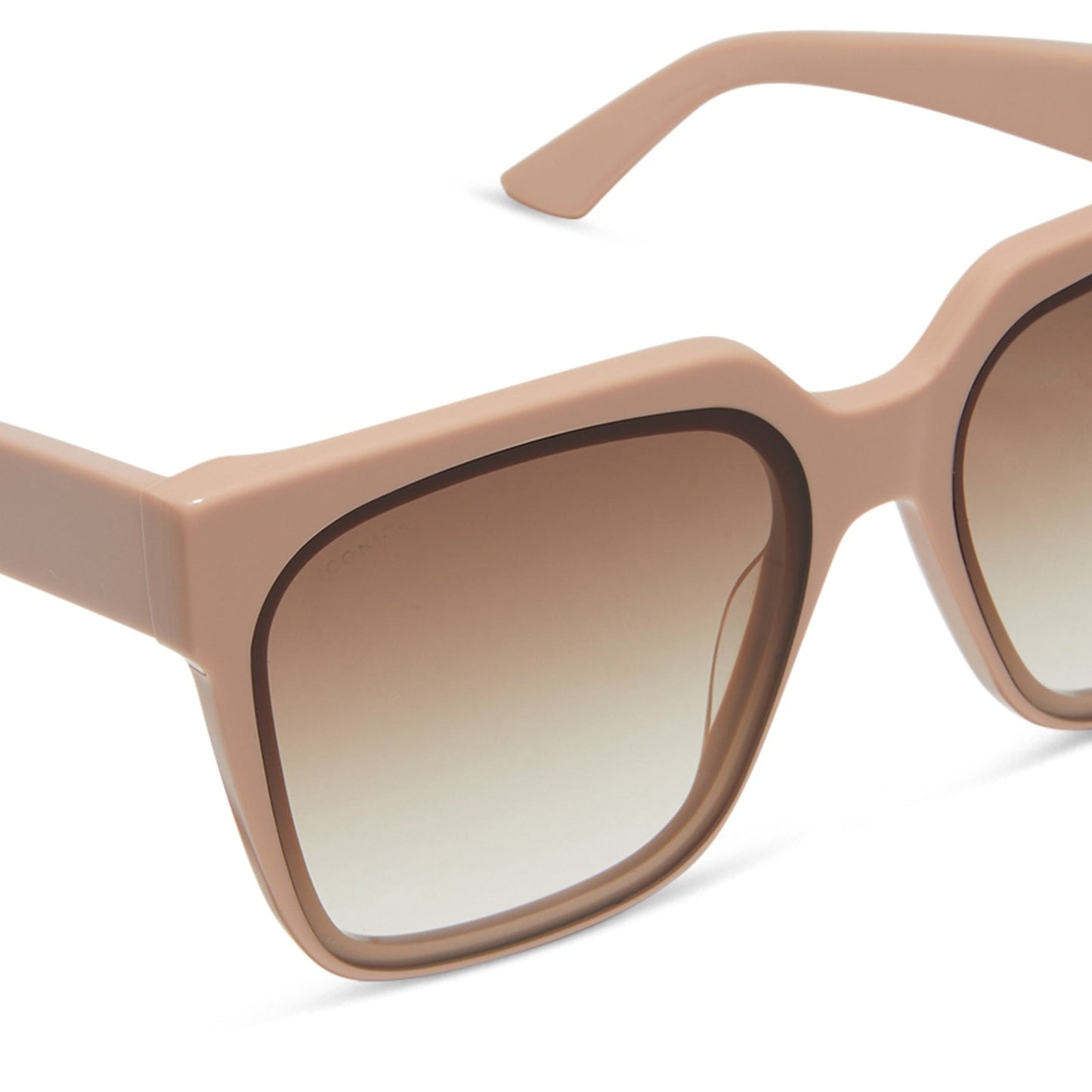 THEA - NUDE + BROWN GRADIENT SUNGLASSES