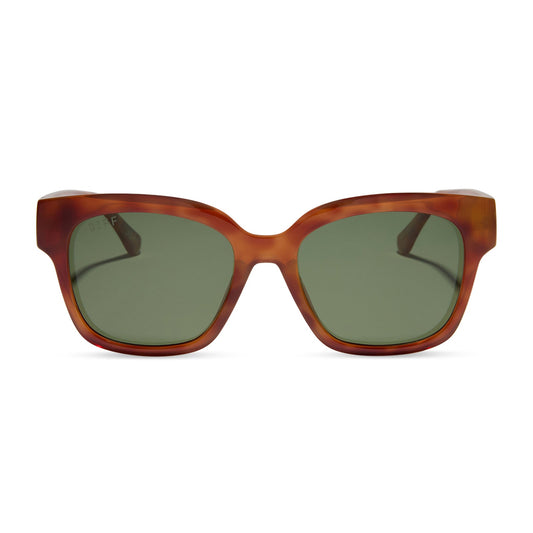 MADISON MEALY - MAE + HONEY TORTOISE + G15 + POLARIZED SUNGLASSES