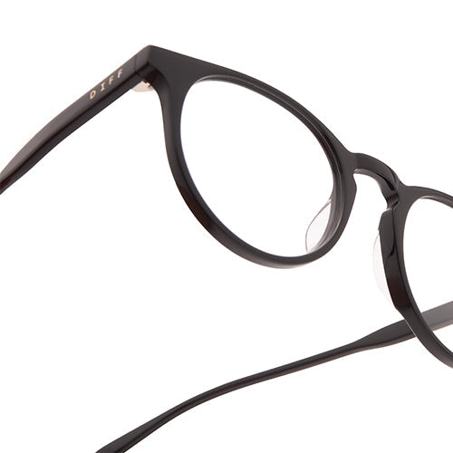 SAWYER - BLACK + PRESCRIPTION GLASSES