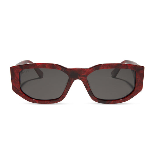 DARTH MAUL™ - MARBLED SITH™ BLACK + DATHOMIR™️ RED + SPACE GRAY + POLARIZED SUNGLASSES