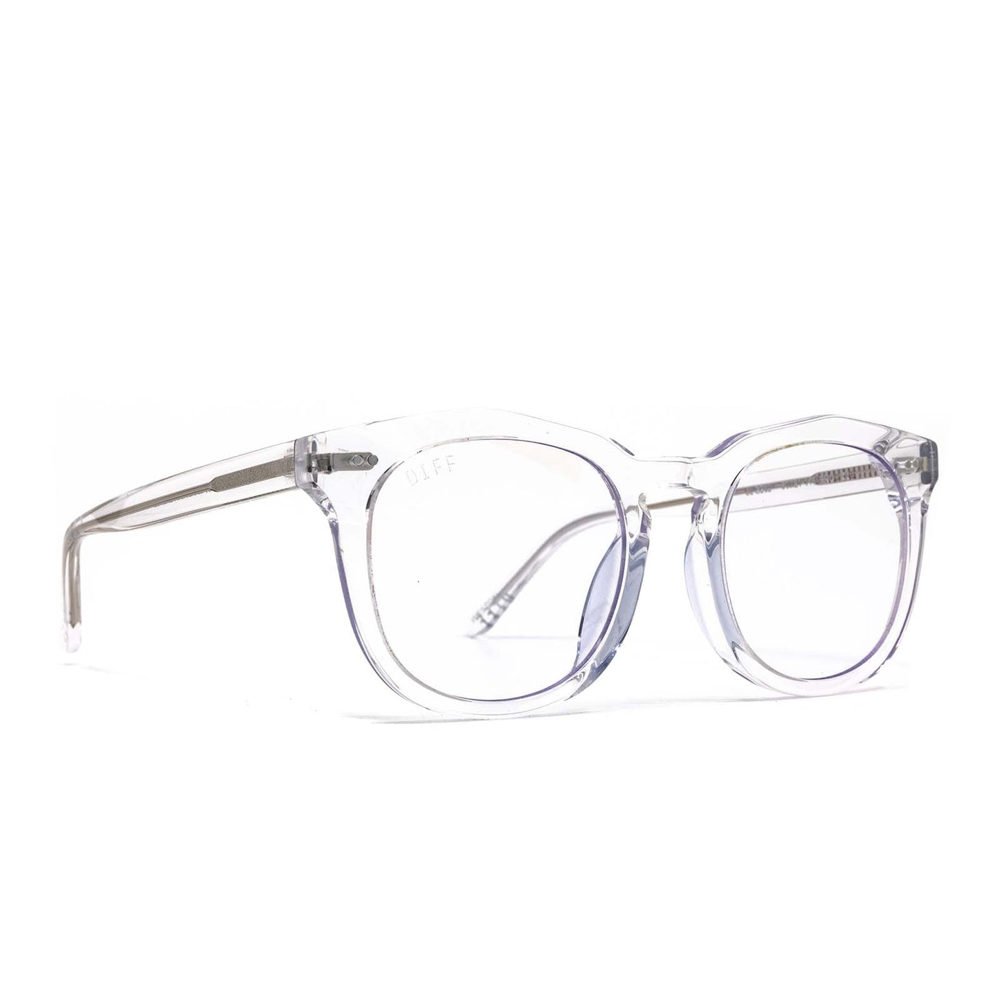 WESTON - CLEAR CRYSTAL + PRESCRIPTION GLASSES