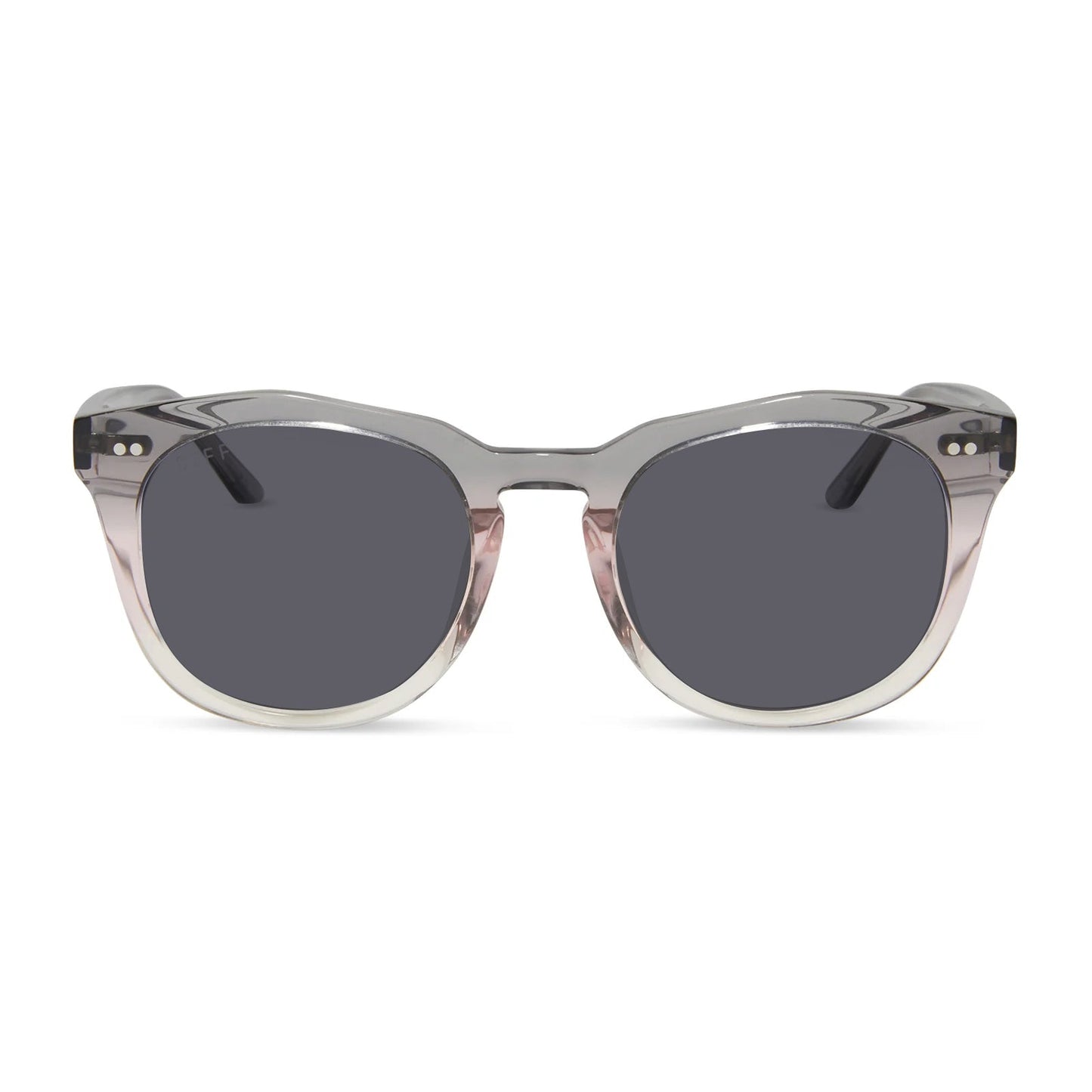 WESTON - SMOKE ROSE CRYSTAL OMBRE + PRESCRIPTION GLASSES