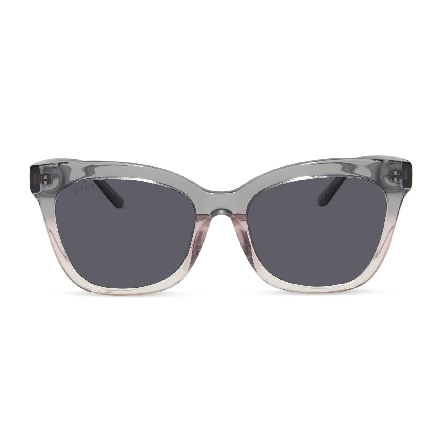 WINSTON - SMOKE ROSE CRYSTAL OMBRE + PRESCRIPTION GLASSES